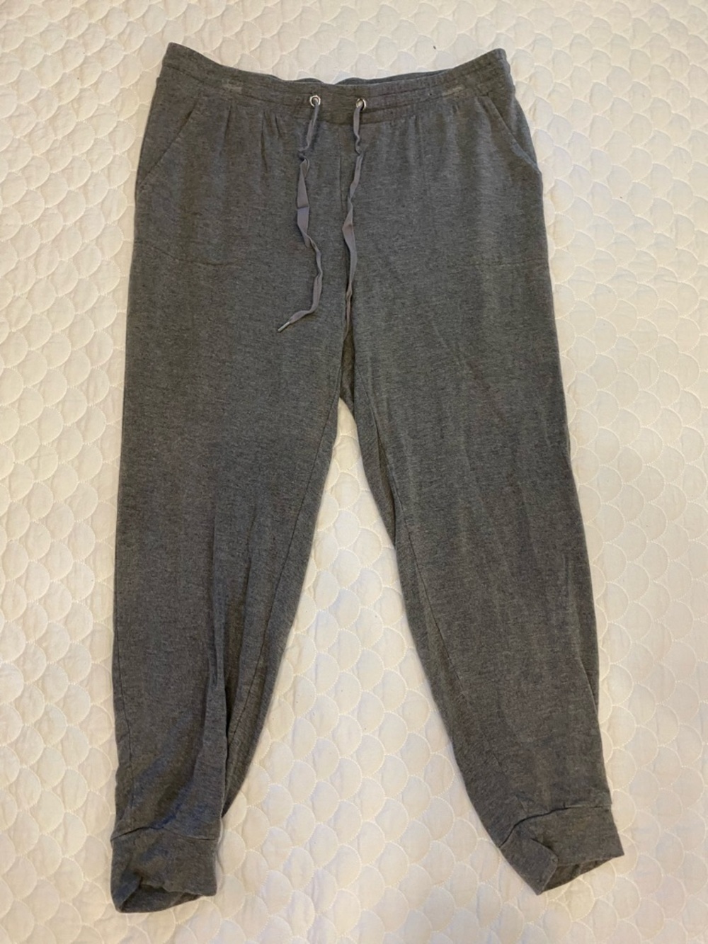 Soma WKND Gray Jogger Loungewear Sleep Pants Large